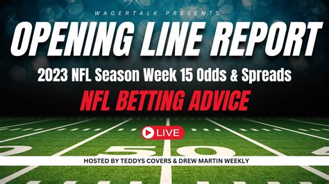 nfl week 15 odds|NFL Odds And Lines .